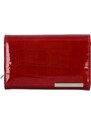 Luxusní dámská kožená peněženka Gregorio Lake, červená