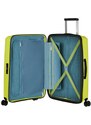 American Tourister Skořepinový cestovní kufr Aerostep M EXP 66,5/72,5 l tmavě modrá