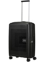 American Tourister Skořepinový cestovní kufr Aerostep M EXP 66,5/72,5 l černá