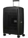 American Tourister Skořepinový cestovní kufr Aerostep M EXP 66,5/72,5 l černá