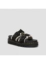 DR. MARTENS Myles Suede Buckle Slide Sandals 37