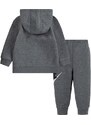 Nike fleece po hoodie & jogger 2pc set HEATHER