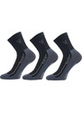 3PACK ponožky VoXX černé (Barefootan-black)