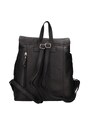 Dámský kožený batoh Lagen - černý
