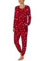 Kate Spade dámské vánoční pyžamo - červená