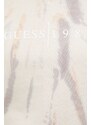Bavlněná mikina Guess dámská, vzorovaná