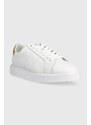 Kožené sneakers boty Lauren Ralph Lauren Angeline bílá barva, 80287600000000000