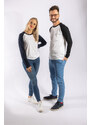 Klokart Eva Samková - unisexové tričko s dlouhým rukávem Návštěva - S / Unisex / Bílá