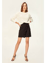 Trendyol Black Frilly Skirt