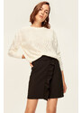 Trendyol Black Frilly Skirt