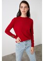 Trendyol Sweater - Red - Standard