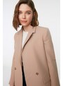 Trendyol Beige Pocket Detailed Blazer Woven Jacket