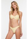 Trendyol Yellow Basic Bikini Bottom