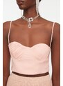 Trendyol Salmon Strapless Bustier