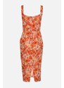 dámské šaty Trendyol Floral patterned