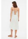 Trendyol Mint Strappy Woven Woven Dress