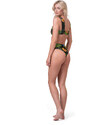 Nebbia High-energy retro bikini - vrchní díl 553 jungle green M