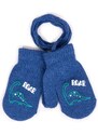 Yoclub Kids's Gloves RED-0116C-AA1A-002