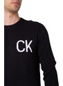 Calvin Klein Mikina Eo/ Ck Logo Swtr, Bae - Pánské