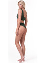 Nebbia Miami sporty bikini - vrchní díl 554 dark green S