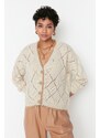 Dámský cardigan Trendyol Openwork