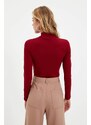 Dámský top Trendyol TWOAW21BD0008/burgundy