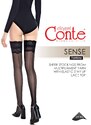 Conte Woman's Hold-Ups Grafit