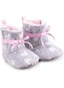 Yoclub Kids's Velcro Strappy Girls' Boots OBO-0186G-6500