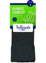 Bellinda Pánské ponožky BAMBUS COMFORT SOCKS - Bambusové klasické pánské ponožky - hnědá