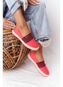 BIG STAR SHOES Espadrilles On A Braided Sole Big Star Red
