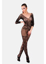 Dámský erotický set LivCo Corsetti Fashion LivCo_Corsetti_Fashion_Bodystocking_Celdon_Black