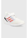 Dětské sneakers boty adidas ULTRABOUNCE EL K bílá barva
