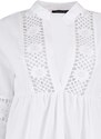 Trendyol Beige Mini Woven Lace Detailed 100% Cotton Beach Dress