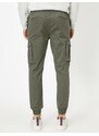 Koton Men's Green Tie Waist Elastic Fit Cargo Pants