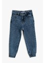 Koton Girl's Medium Indigo Jeans