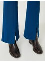Koton Flared Leg High Waist Trousers with Slits on the Legs