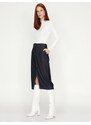 Koton Women's Belt Detailed Skirt