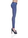 Bas Bleu Women's AVRIL denim pants hand-wiped with stitching