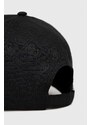 Kšiltovka Guess AVIANA černá barva, vzorovaná, AW8860 POL01