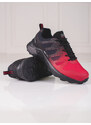 Red trekking shoes for men DK Softshell