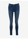 Tmavě modré dámské skinny fit džíny Pepe Jeans Regent - Dámské