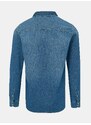 Modrá pánská džínová slim fit košile Jack & Jones Heridan - Pánské