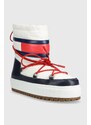 Sněhule Tommy Jeans EN0EN02162 TOMMY JEANS SNOWBOOT LOW bílá barva