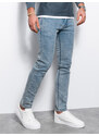 Ombre Clothing Pánské džínové kalhoty SKINNY FIT - světle modré V2 P1062