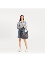 Miss Lulu Kabelka shopper Multiple Pocket Grey