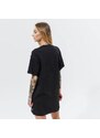 Vans Šaty Wm Center Vee Tee Dress Black ženy Oblečení Šaty VN0A4RU2BLK1