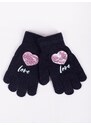 Yoclub Kids's Gloves RED-0099G-AA50-009