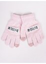 Yoclub Kids's Gloves RED-0108G-AA5E-002