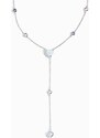 Royal Exklusive Royal Fashion stříbrný náhrdelník GU-DR24617N-SILVER-MOONSTONE-ROSEQUARTZ-AMETHYST