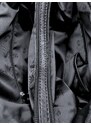 Tapple Moderní černý kabelko-batoh z eko kůže